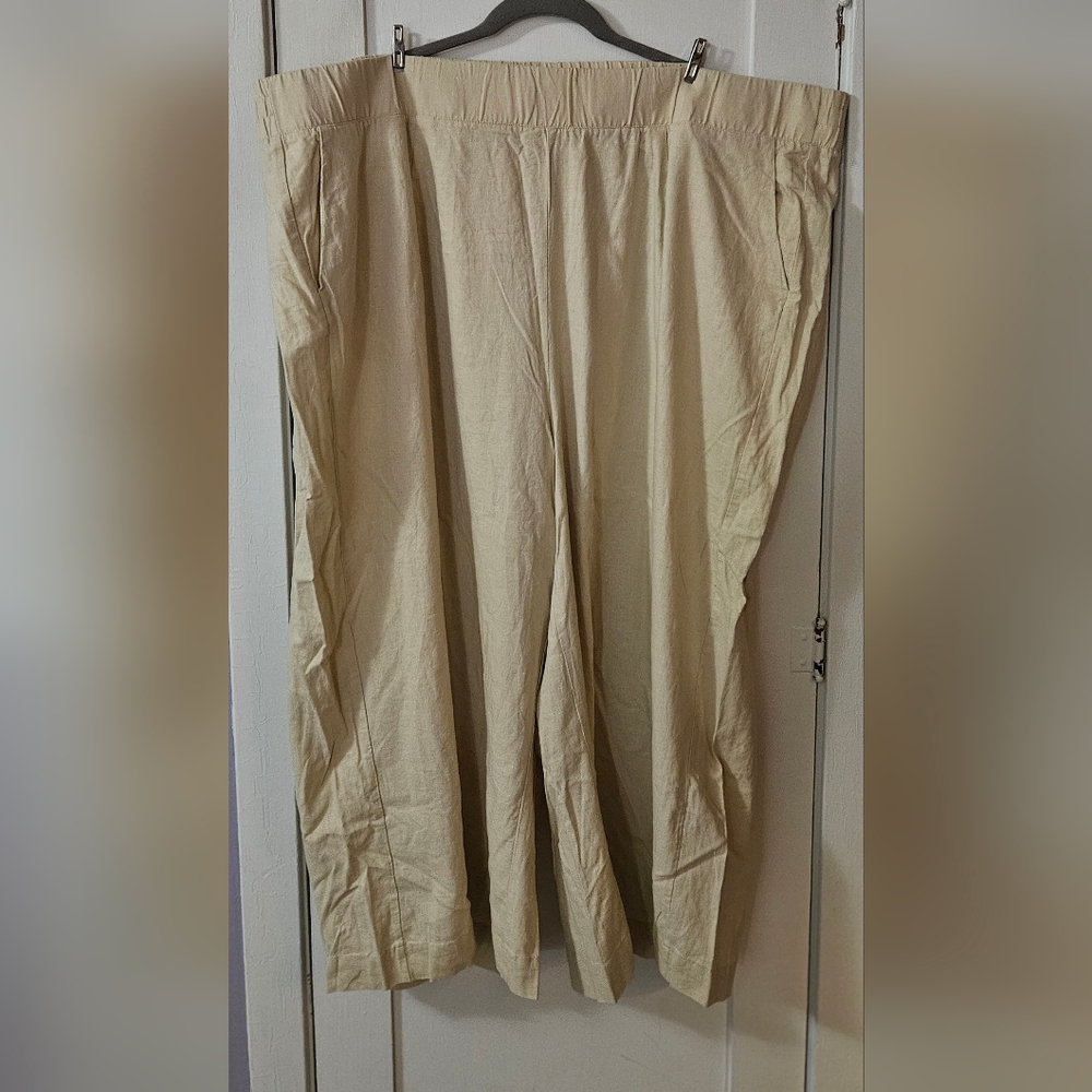 Torrid Women's Cream Wide Leg Pants